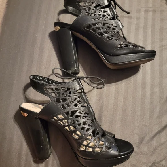 Carlo Rossetti platform heels size 6 - Picture 7 of 16